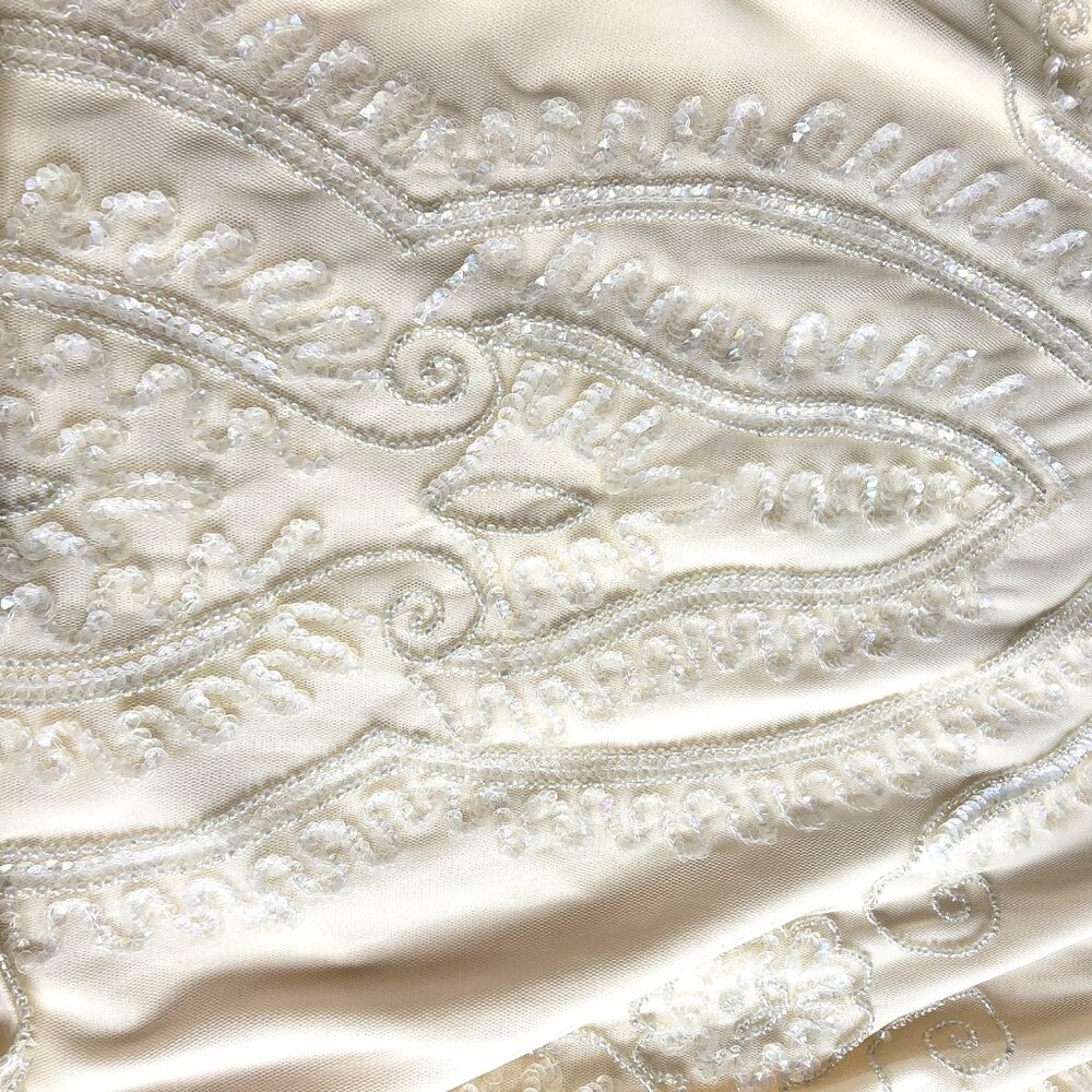 Pisarro Nights Beaded Cocktail/ Wedding/Holiday Dress Size 6 - Picture 15 of 15